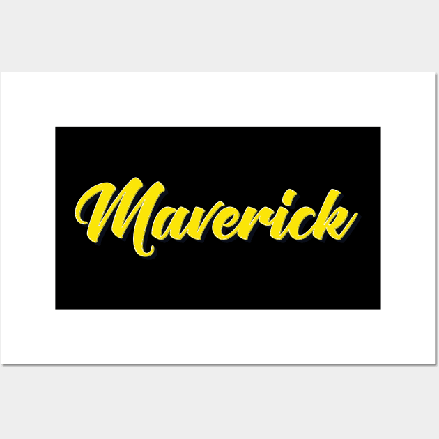 Maverick Wall Art by ProjectX23Red